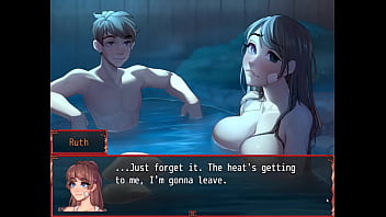HAREM In Another World [ HENTAI Game ] Ep.27 BEST FRIEND love confession in the hot spring !