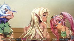 Sultry dark elf sisters seduced by creampies craving cocky chicks