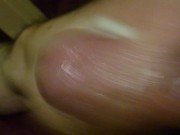 Glans close up cumshot