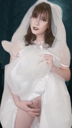 A Ghostly Girlcock Bride