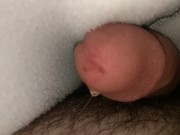 Close Up Hands Free Flaccid Precum Orgasm in my Pants