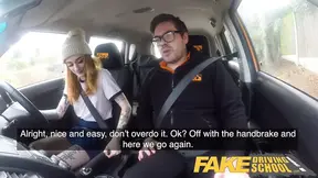 Hot Driving School Slim hot redhead minx fucks better