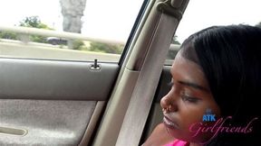 On a date with Fae Love hanging out, taking her back to the pad and playing pussy POV