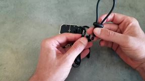 Conductive Pro Loops E-Stim Coyote 3 review - intense BDSM sex toy