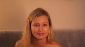 Strap-on and Finger Masturbation with Stella Cardo