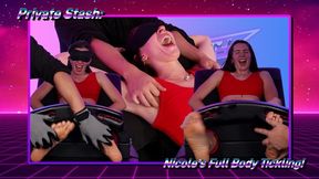 PRIVATE STASH: Tickle Toy Nicole’s Full Body Tickle Session!