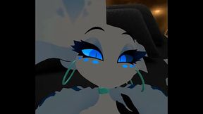 blue spider demon brought home a hell hound