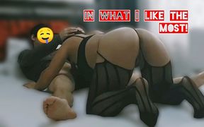 Colombian Latina Girl Swallows a Big Cock