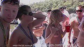 whipped cream body shots party home video