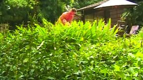 Hot Asian Shemale Sucks Porn Star