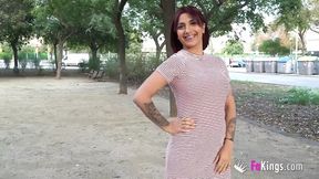 She wants more and more! Valeria tops herself by banging her first old man