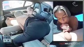 44 Year Mature Stepmom Karla Screwed Inside A Vehicle Then