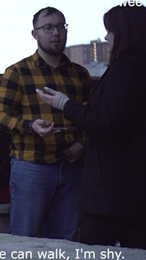 SH We were filming a blowjob and this guy Cummed while peeping!