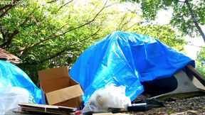 Sakika Shirakami suffers while helping the needy as a volunteer