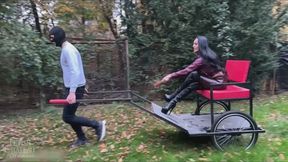 Carriage riding for Queen Evilwoman - [FHD MOV]