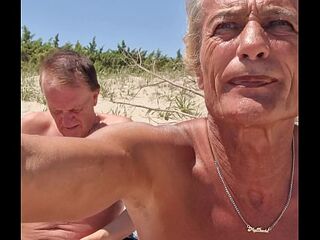 Live sex show recording, nudist beach, mobile version 4K, shemale girlfriend and cis man19.05.2025 3