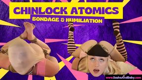Chinlock Atomic Wedgies in Hotel with Bondage and Humiliation - Sock and Foot Fetish - Girl Girl Taboo Kink