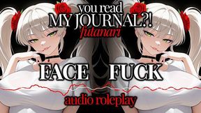 F4a Erotic Audio You Read My Journal?! (futanari) Ch. I