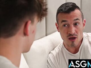 PRIDE STUDIOS - Zac Steele Gets Bareback Bang with Stepdad