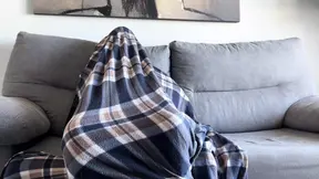 Step Sister Came Home Early And Caught Step Brother Jerking Off and Handjob Him While Watching Porn!