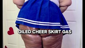OILED CHEER SKIRT GAS