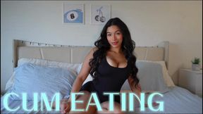 CUM EATING😇