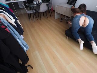 Finding My Stepdaughter Cleaning Like This Got A Large Boner I Couldn't Hide