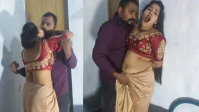 Newly Indian married husband and wife romance hardcore Sex and blowjob nude full video