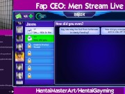 2 cheeks 1 solution! Fap CEO Men Stream #21 W/HentaiGayming