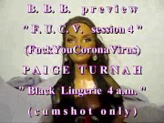 B.B.B. F.U.C.V. 04: Paige Turnah "BLack Lingerie"WMV with SLOMO