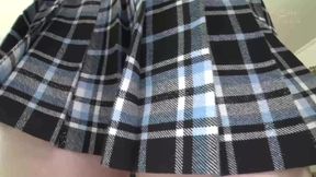 Female Student Panty Dancing Vs. Naked Dancing Provocation 2