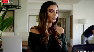 Latino Lover's Paradise - Hot Latin Babe Sucks Her Tenants Dick