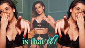 Is That It? My Pinky Finger's Bigger – SPH Verbal Humiliation And Cruel Mocking Laughter