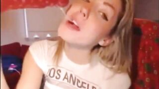 Deep Throat compilation vibrator