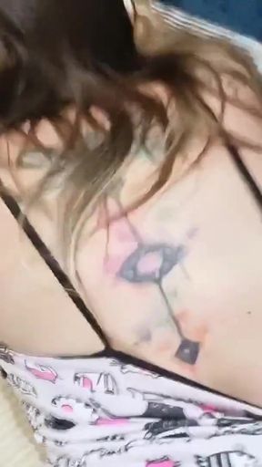 Stepsister leaves the bedroom door open to be woken up by stepbrother's hard cock   Clip 1