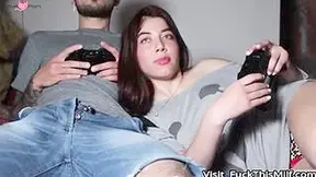 My Friends Girlfriend Sucks My Cock To Win Me In Fifa (anal)