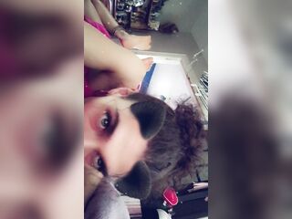 Ebony cat filter oral sex fun