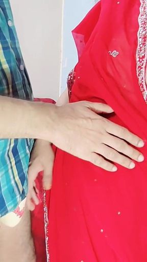 Charming Bhabhi Welcomes Devar's Cock in Doggystyle