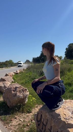 Flashing in the streets