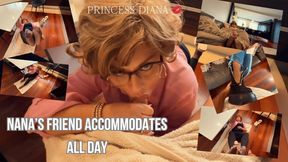 Nana's friend accommodates all day MOV