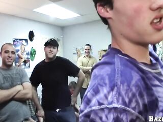 GAYWIRE - Pledge Hazing Twist: Glory Aperture Prank Leaves Frat Guys Shocked And Pleasured
