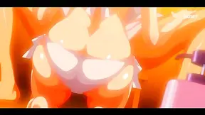 Cute Anime Babe Savors Seductive Touches in Hot HMV Lesbian Delight