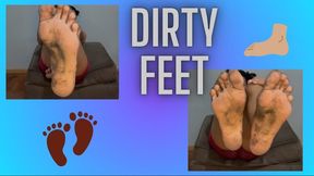 Dirty feet silver