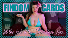 Findom Cards: Draw and Drain 15