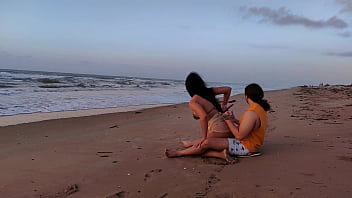 We had sex on a public beach