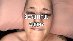 Beautiful Agony Featuring Bald Headed Beauty Phoenix Bates 4k HD - Buzzcut - Orgasm - Solo Female - Vibrator - Face Fetish - Eye Contact