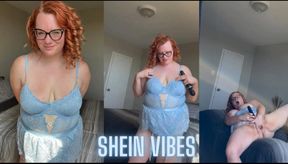 Shein Vibes - Chubby BBW Uses Vibrator On Pussy To Cum