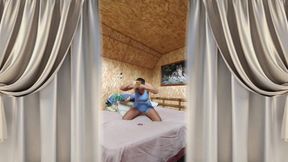 Hot Housewife Lukerya Greets a New Day