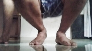 Masturbação, ejaculação, punheta – gays indianos maduros com pênis enormes fazendo sexo anal