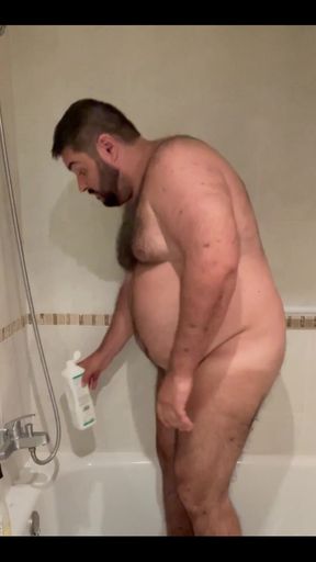 Showering and Drying with the Little Ass Dance
